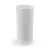 Biała donica o kształcie walca Hebe 70 cm