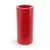Czerwona donica o kształcie walca Hebe 89 cm