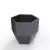 Antracytowa geometryczna donica Kalas 53 cm