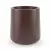 Brązowa matowa donica ZOE PL-ZO50