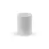 Biała donica o kształcie walca Hebe 50 cm