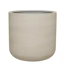 Donica CHARLIE Jumbo M Ø84x80 cm beżowy przecierany