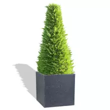 Donica betonowa BLOCK M 60x60x60 grafit