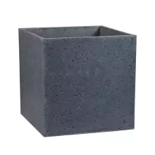 Donica betonowa Block M w kolorze grafitowym
