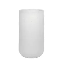 Donica betonowa BOWL H 50x90 cm kolor biały