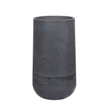 Donica betonowa BOWL H 50x90 cm kolor grafitowy