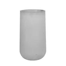 Donica betonowa BOWL H 50x90 cm kolor szary naturalny