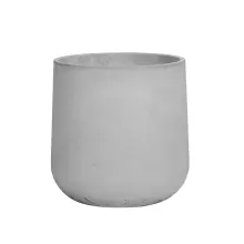 Donica betonowa BOWL M 60x60 cm szary naturalny