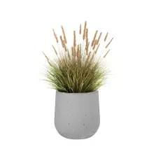 Donica betonowa BOWL S 45x45 cm szary naturalny