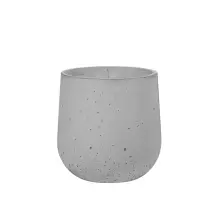 Donica betonowa BOWL S 45x45 cm szary naturalny