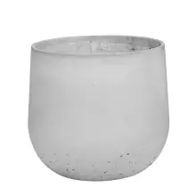 Donica betonowa BOWL XL 115x100 cm kolor szary naturalny