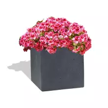 Donica betonowa BOX S 35x35x35 grafitowy