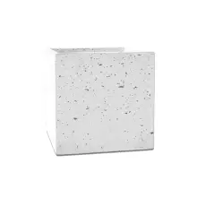 Donica betonowa Box S w kolorze białym