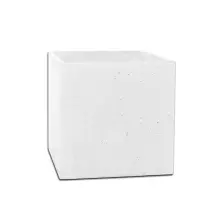 Donica betonowa Box M w kolorze białym