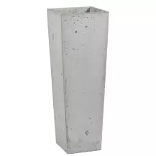Donica betonowa Cone 32x32x93 kolor szary