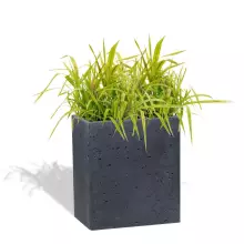 Donica betonowa LINEA S 35x22x40 grafitowy