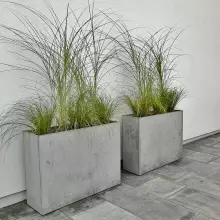 Donica betonowa MURO L 90x30x70 szary naturalny