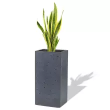 Donica betonowa TOWER M 31x25x63 grafitowy