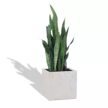 Donica betonowa TOWER S 31x25x30 biały