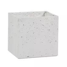 Donica betonowa TOWER S 31x25x30 biały