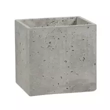 Doniczka betonowa TOWER S w kolorze szarym