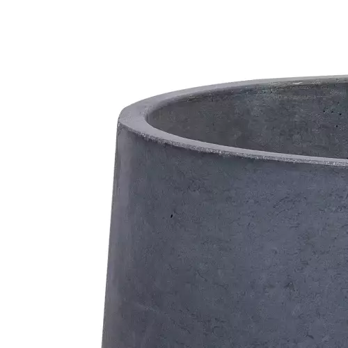 Wykończenie krawędzi donicy BOWL w kolorze grafitowym