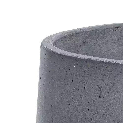 Wykończenie krawędzi donicy BOWL w kolorze grafitowym