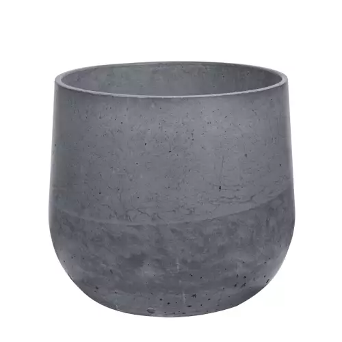 Donica betonowa BOWL XL 115x100 cm kolor grafitowy