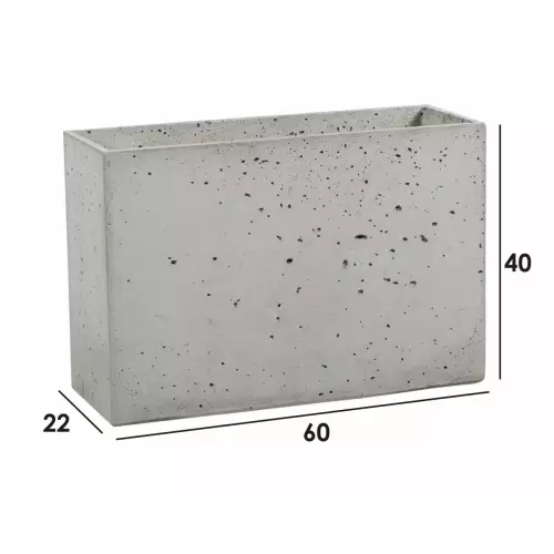 Wymiary donicy betonowej Linea M