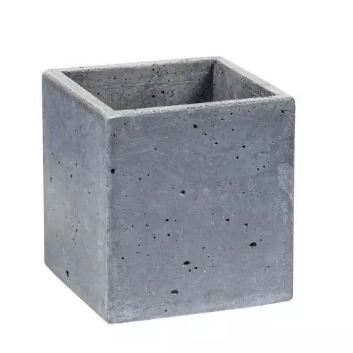 Donica betonowa S 14x14x15 kolor grafit