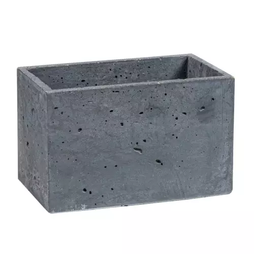 Donica betonowa S 24x14x15 kolor grafit