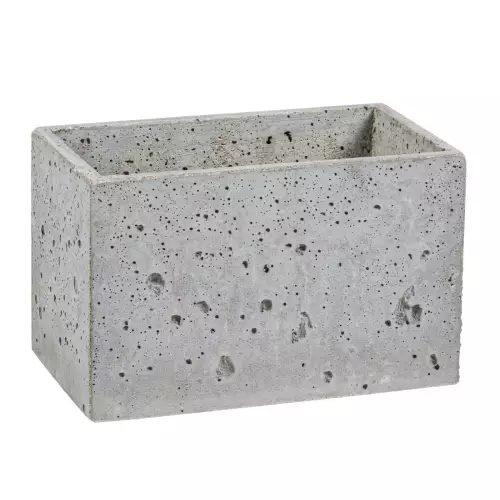 Donica betonowa S 24x14x15 kolor szary
