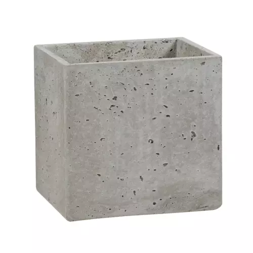 Doniczka betonowa TOWER S w kolorze szarym