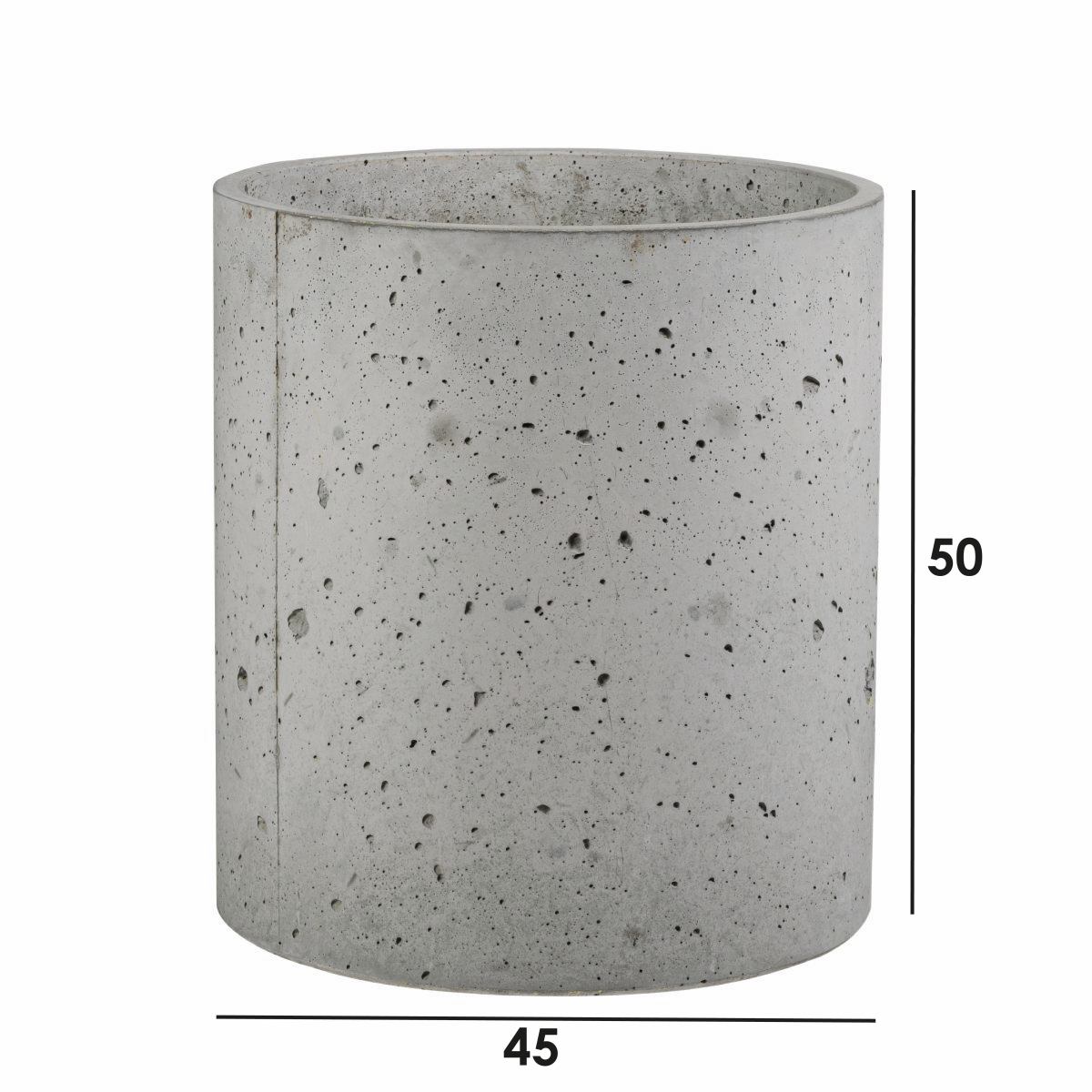 wymiary donicy betonowej RING M