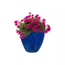 Donica ceramiczna BRE B niebieski morski 32/32