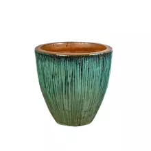 Donica ceramiczna BRE IG 32/32 zielony lodowy