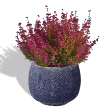 Donica ceramiczna MAB LB niebieska lawa 24/18