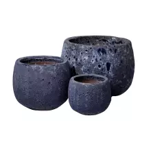 Komplet trzech donic MAB LB niebieska lawa S3