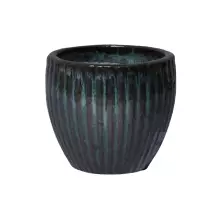 Donica ceramiczna PER MG zielony mech 20/18