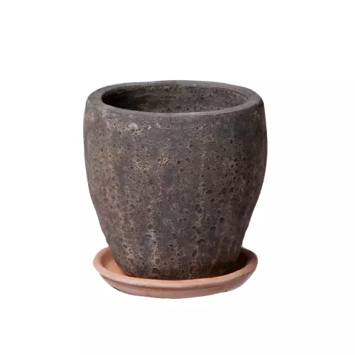 Donica ceramiczna ABV SB szarobrązowy 27/25