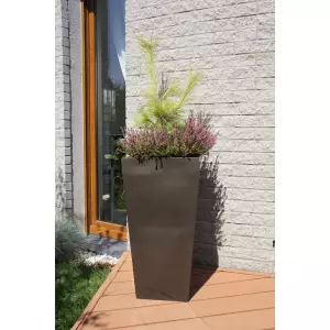 Donica mrozoodporna D209D w kolorze grafitowy metalik