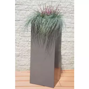 Donica do ogrodu D273 w kolorze szary mat