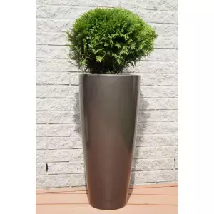 Donica mrozoodporna D282D w kolorze grafitowy metalik