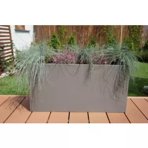 Donica tarasowa D834 w kolorze szary mat