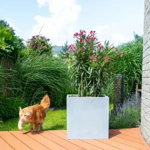 donica kwadratowa na taras beton szary