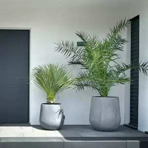 Zestaw donic na taras SQ w kolorze szarego betonu