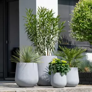 donica tarasowe szare betonowe