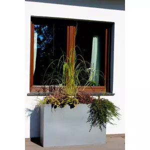 Donica na taras D272A w kolorze szary mat