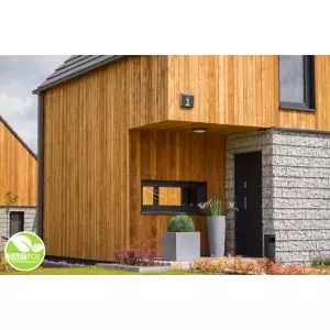 Szare duże donice mrozoodporne