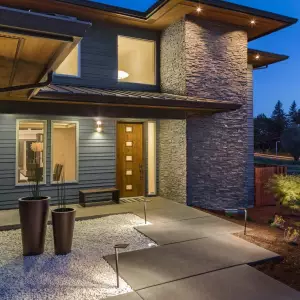 duże okrągłe brązowe donice